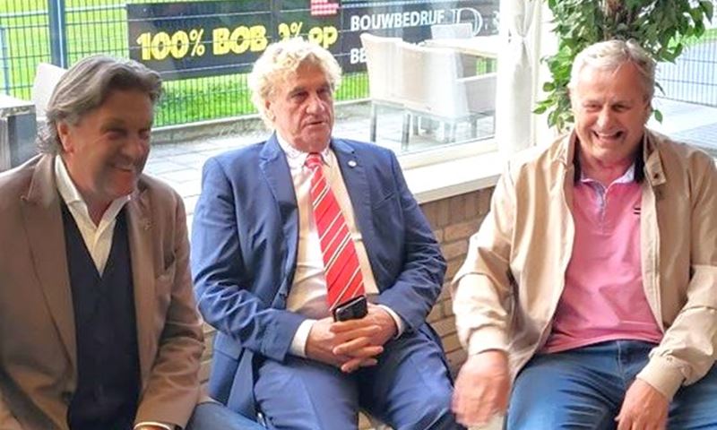 Jean-Marie Pfaff, Bennie Wijnstekers en Peter Houtman 