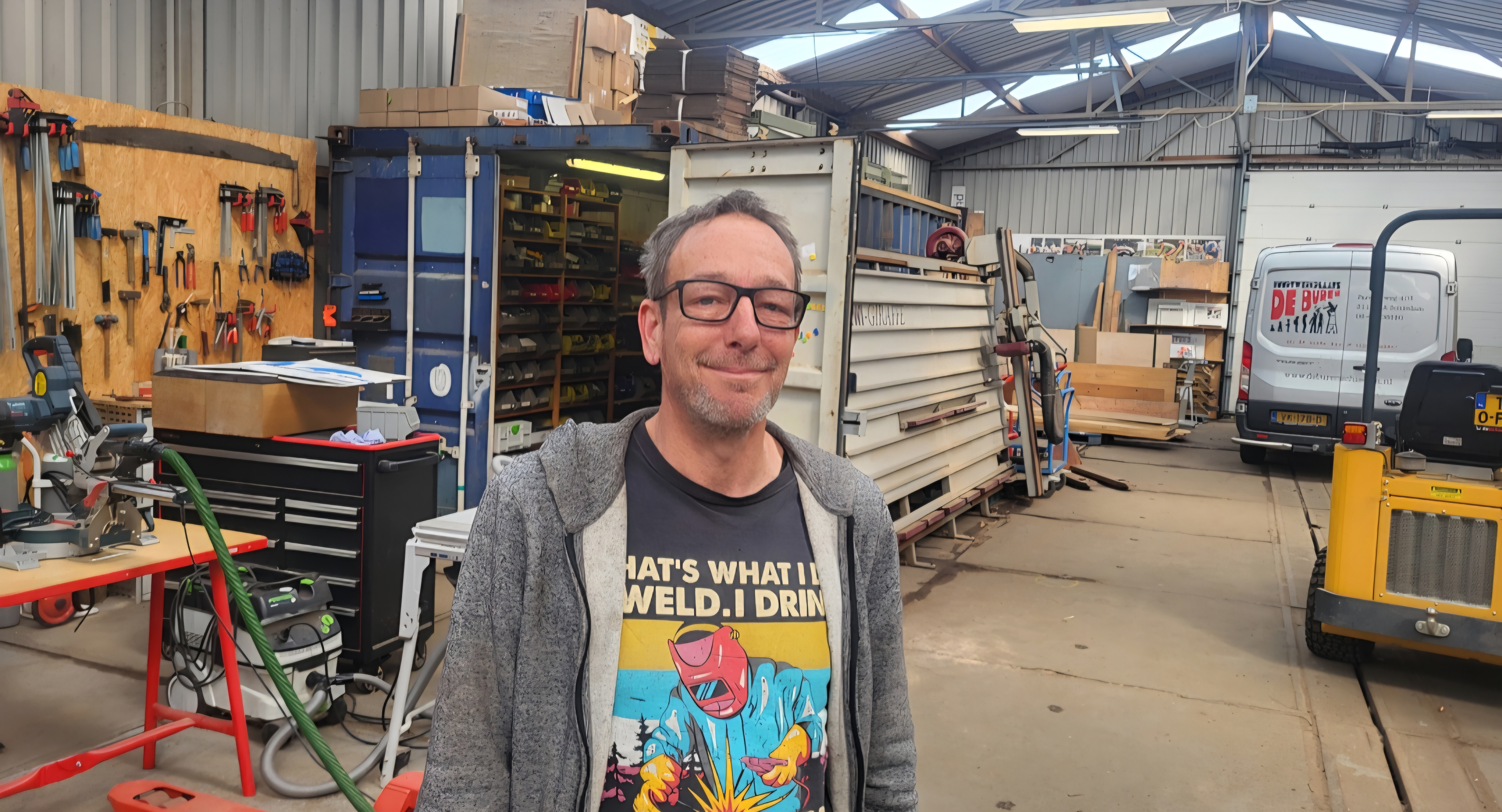 Prima nieuwe locatie Buurtwerkplaats De Buren