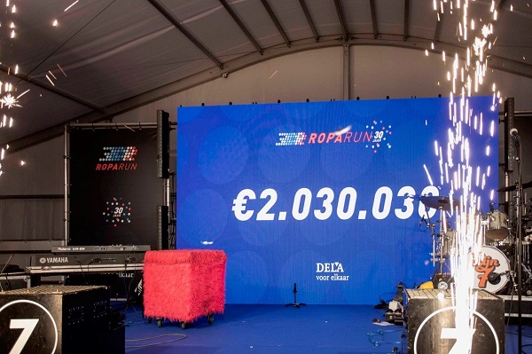Roparun 2021 brengt ruim twee miljoen euro op