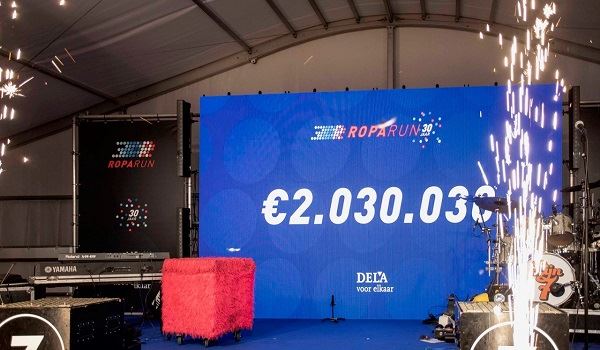 Roparun 2021 brengt ruim twee miljoen euro op