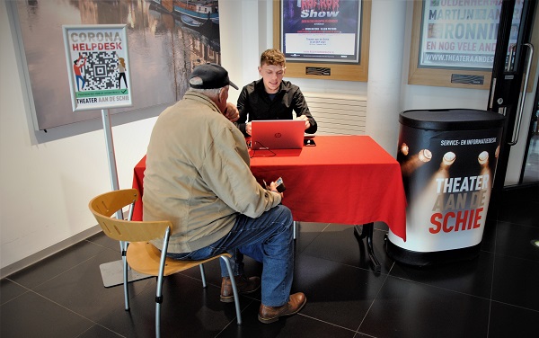 Theater aan de Schie is CoronaCheck ondersteuningspunt