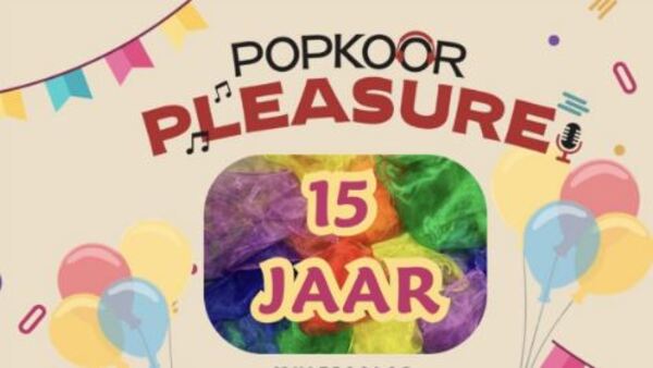 Popkoor Pleasure viert 15-jarig jubileum met feestelijk concert