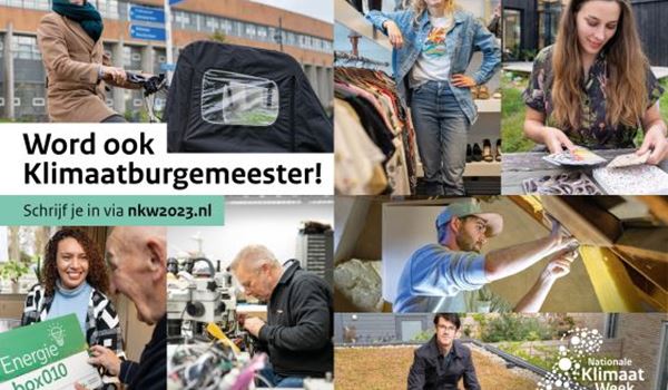 Plek Klimaatburgemeester Schiedam nog altijd open