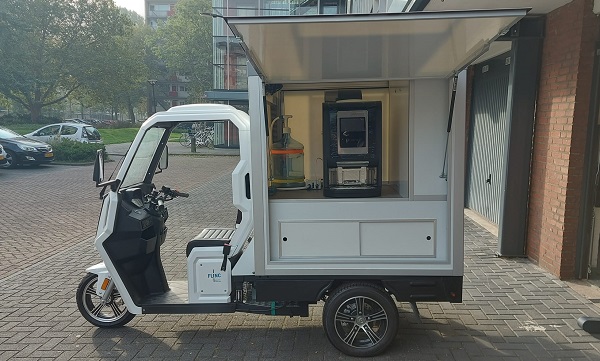 Zo ziet de tuktuk eruit die in Groenoord gaat rijden