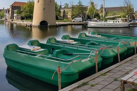 Binnenkort kun je waterfietsen vanaf de Oude Sluis