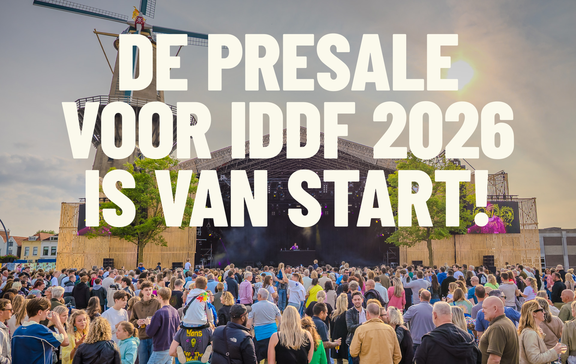 Lieve Festivalfan: 'Vorige week was het groot feest in Schiedam!'