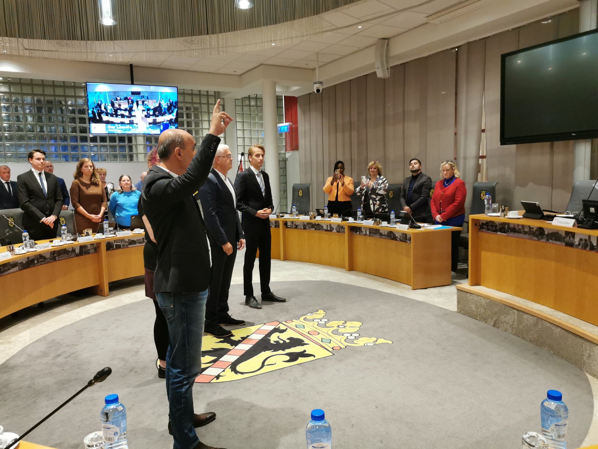 Raadslid en drie commissieleden beëdigd