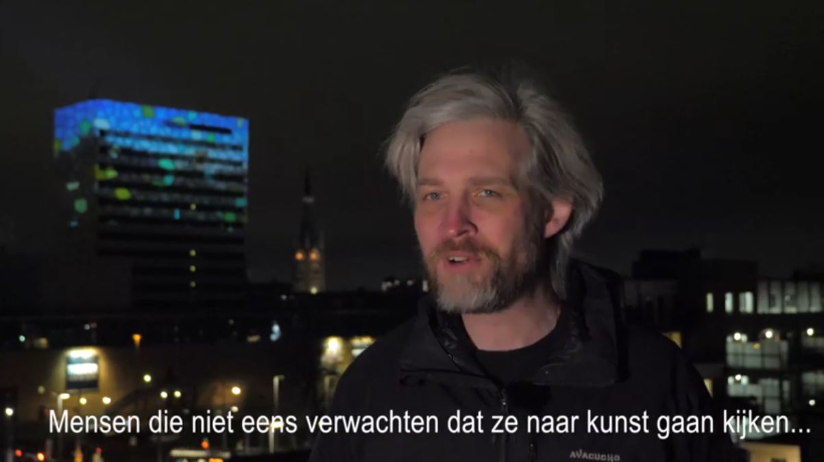 Stadskantoor blijft nog even een projectiescherm