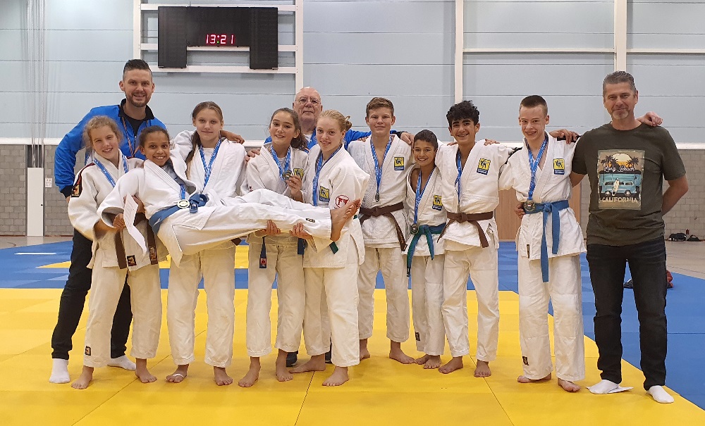 Negen judoka’s Schiedam plaatsen zich voor NK
