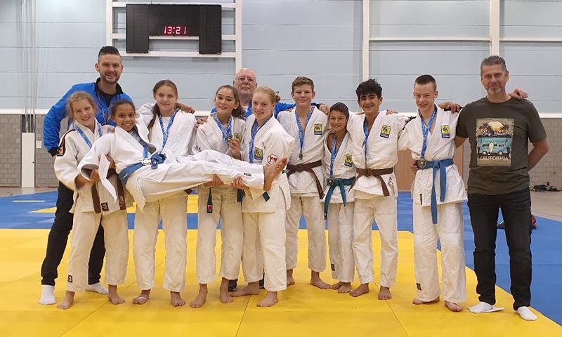 Negen judoka’s Schiedam plaatsen zich voor NK