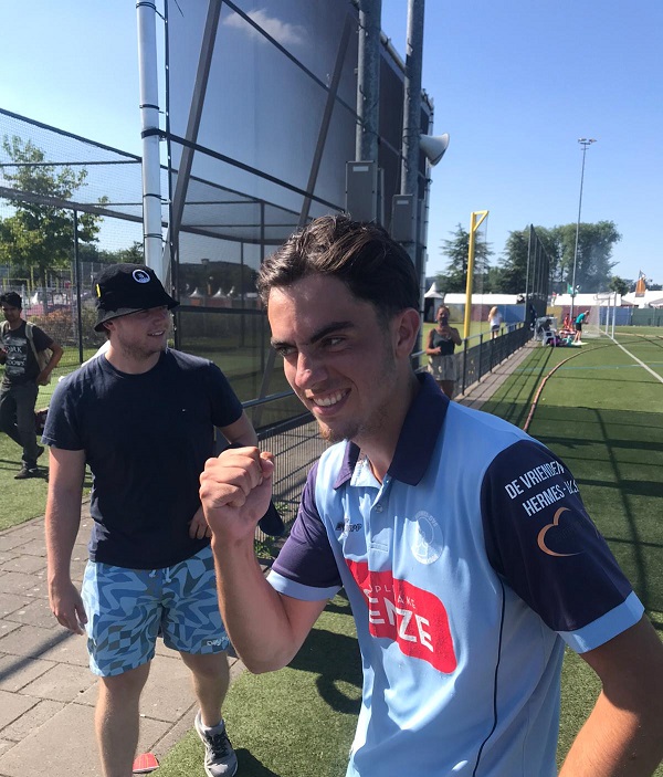 Ralph Elenbaas met 38 runs en 5 wickets man of the match