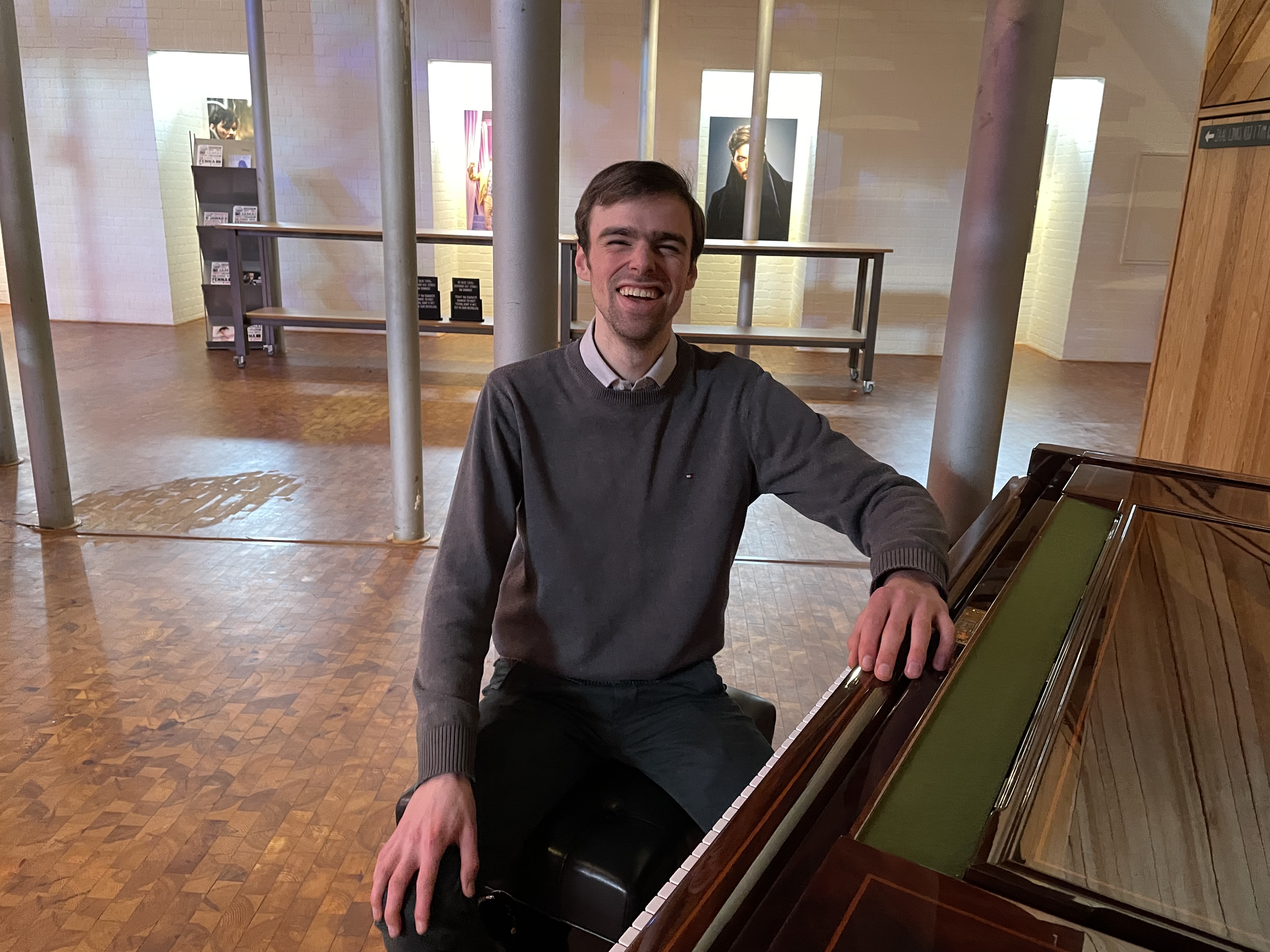 Vandaag klonken Braziliaanse klanken in foyer van het theater