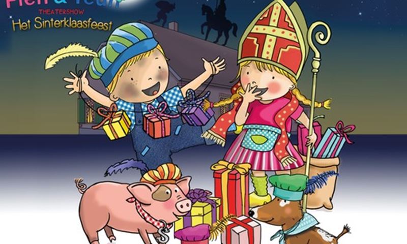 Fien & Teun vieren het Sinterklaasfeest