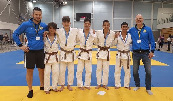 Vijf podiumplaatsen op Zuid-Hollands kampioenschap judo