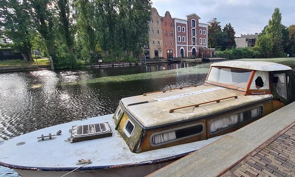 Dit scheepje heeft zijn langste tijd gehad
