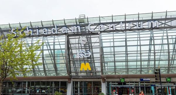 Fietsenstalling station Schiedam Centrum