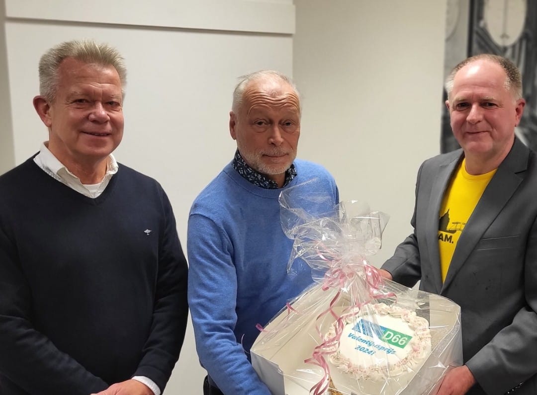 De vijftiende D66 Valentijnstaart voor Rob en Rob