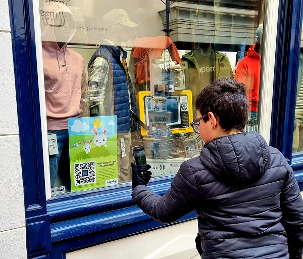 Virtuele eieren zoeken in Schiedam Centrum