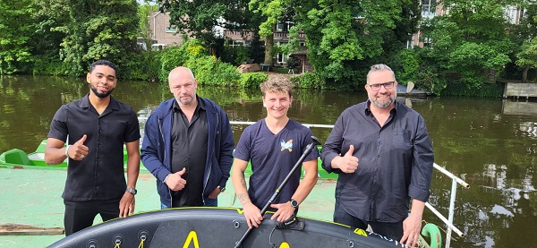 Aan Schiebiza aan de Buitenhavenweg 