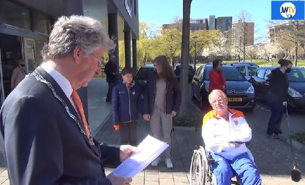 Schiedammer Willem van Ravens krijgt koninklijke onderscheiding