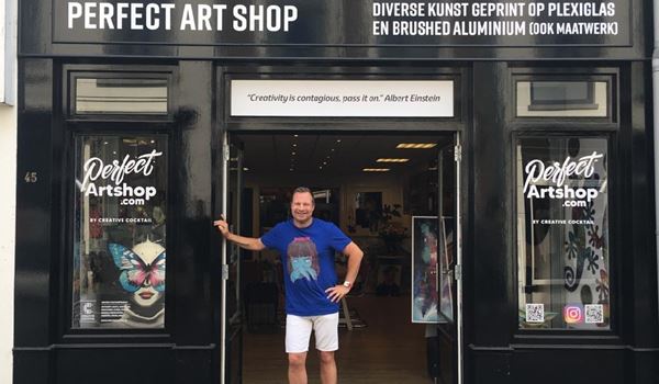 JW nam een kijkje op de Hoogstraat bij Dick Kuyten