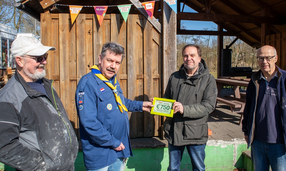 750 euro voor Scouting De Walvisch