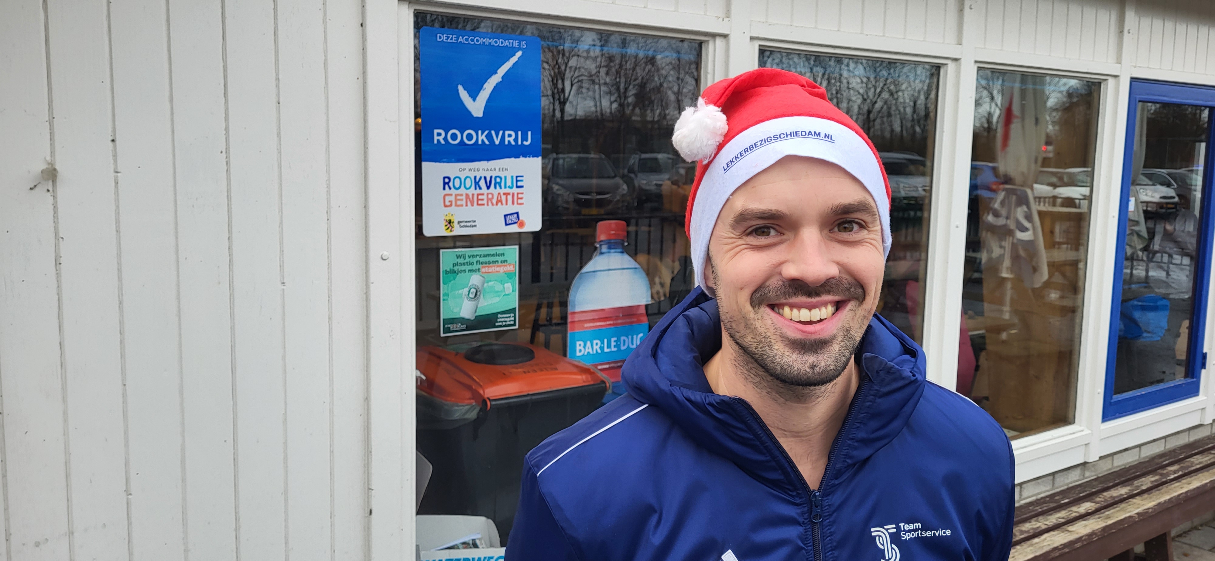 Stormachtige kerstwandeling in Beatrixpark