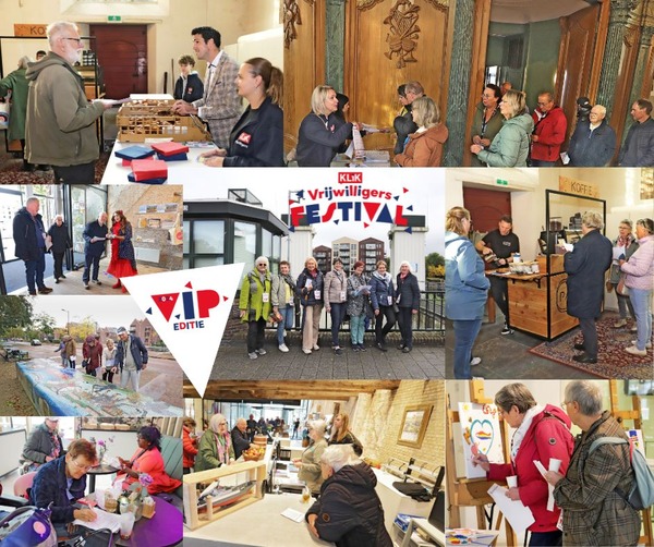 Vrijwilligers in het zonnetje