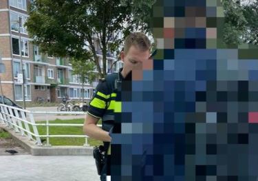 Visser verwondt zich met loodje