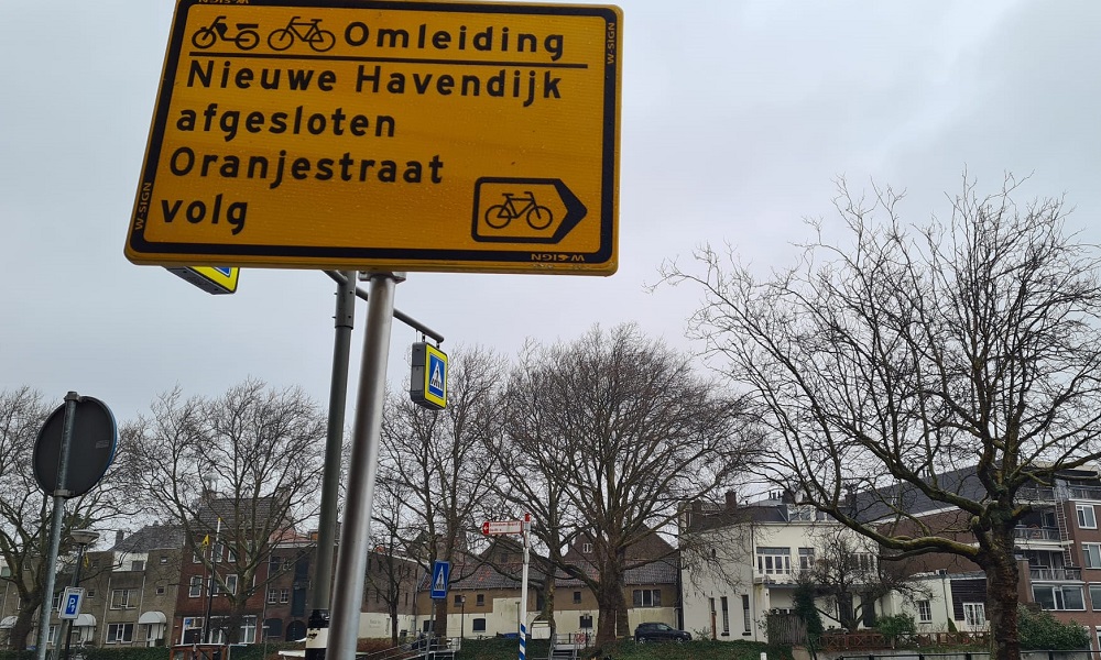 De 'Nieuwe Havendijk' afgesloten?