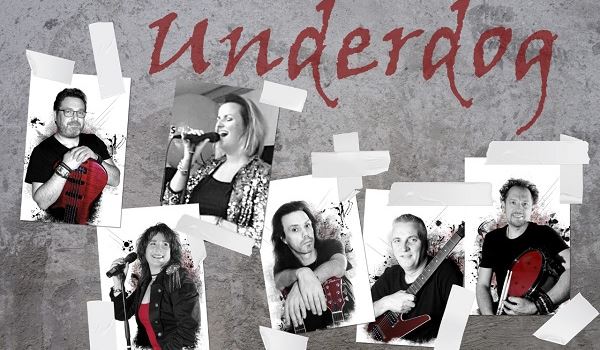 Pop- en rockcoverband 'Underdog' op Sunday in the City