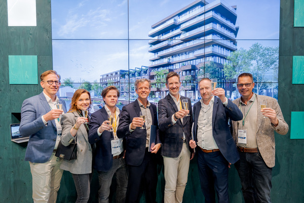 Dura Vermeer bouwt ENTREE voormalige Schiedamse Glasfabriek