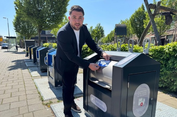 Schiedam schaft afvalpas afvalcontainers af