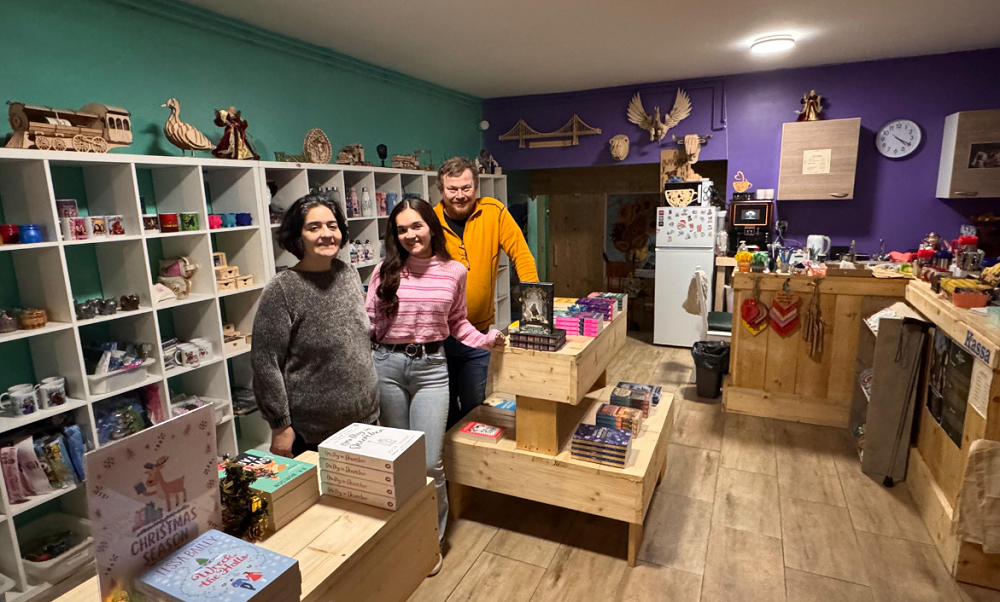 Nieuwe winkel voor handgemaakte artikelen en boeken