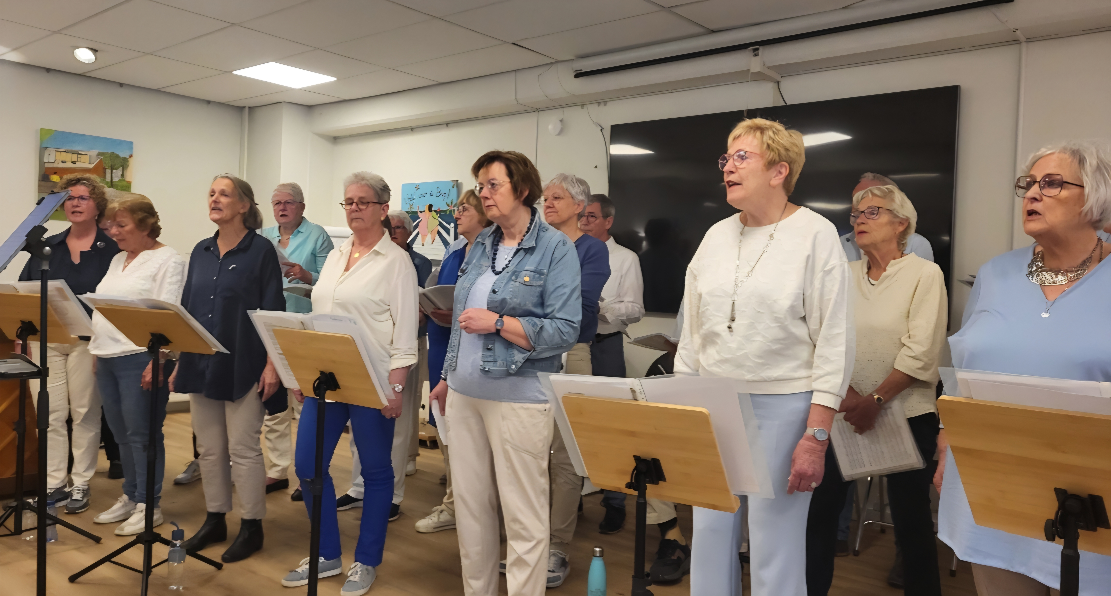 Zangkoor Stand Together in concert