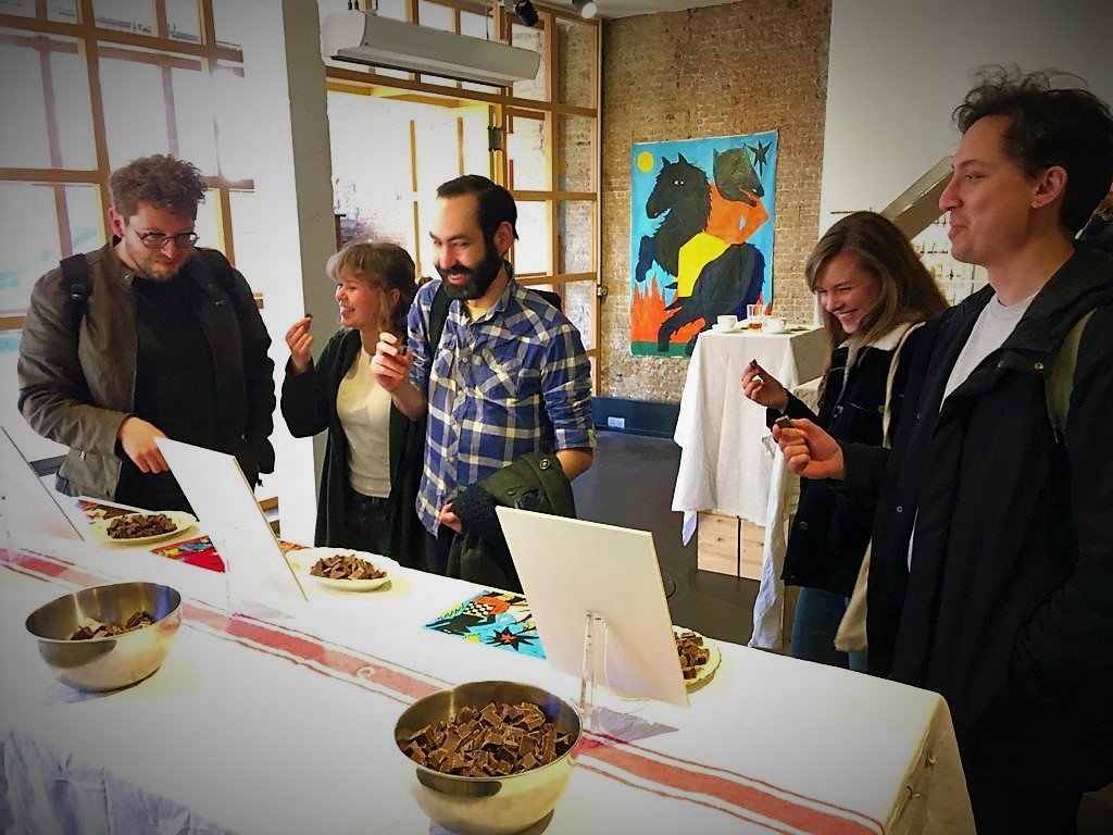 Er werd vanavond volop geproefd van de paddenstoelrepen