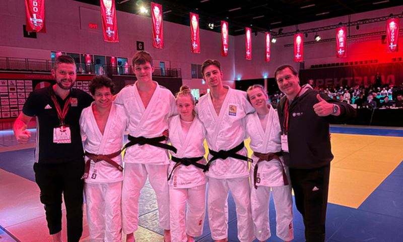 Judoka’s Sportinstituut Schiedam presteren ook goed in Denemarken