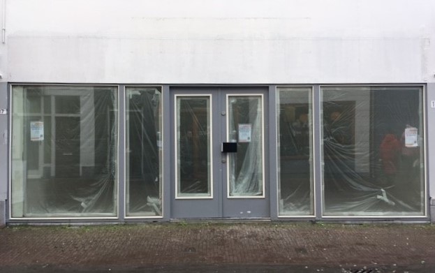 In dit pand op de Hoogstraat komt zorgbureau