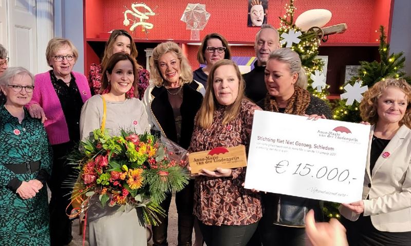 Net Niet Genoeg wint Annemarie van der Linden Prijs