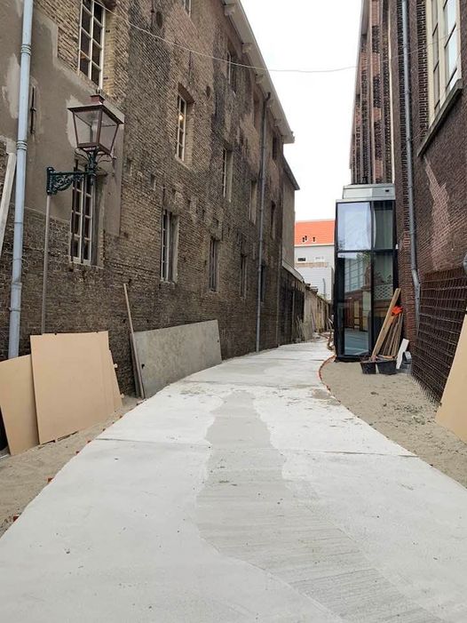 Opening Locomotiefsteeg wordt uitgesteld