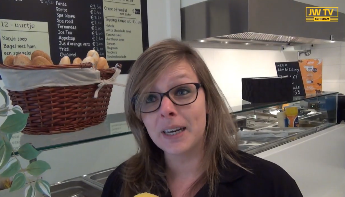 JW was bij opening Lunchroom Enjoy op Broersveld