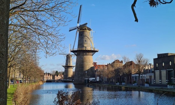 Molens en historische binnenstad de trots van Schiedam