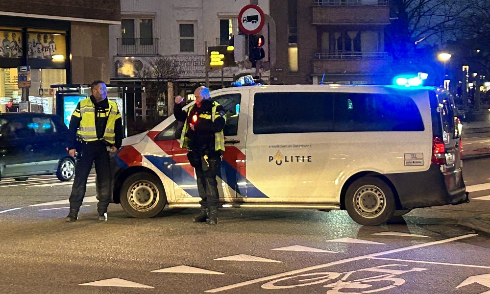 Brandje in restaurant De Markies