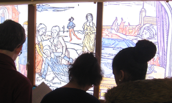 Leerlingen beleven middeleeuwen, niet toevallig op 18 maart