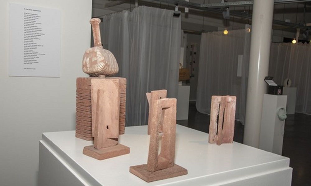 'Tussenruimte' in Vlaardingen met drie deelnemers van KunstWerkt