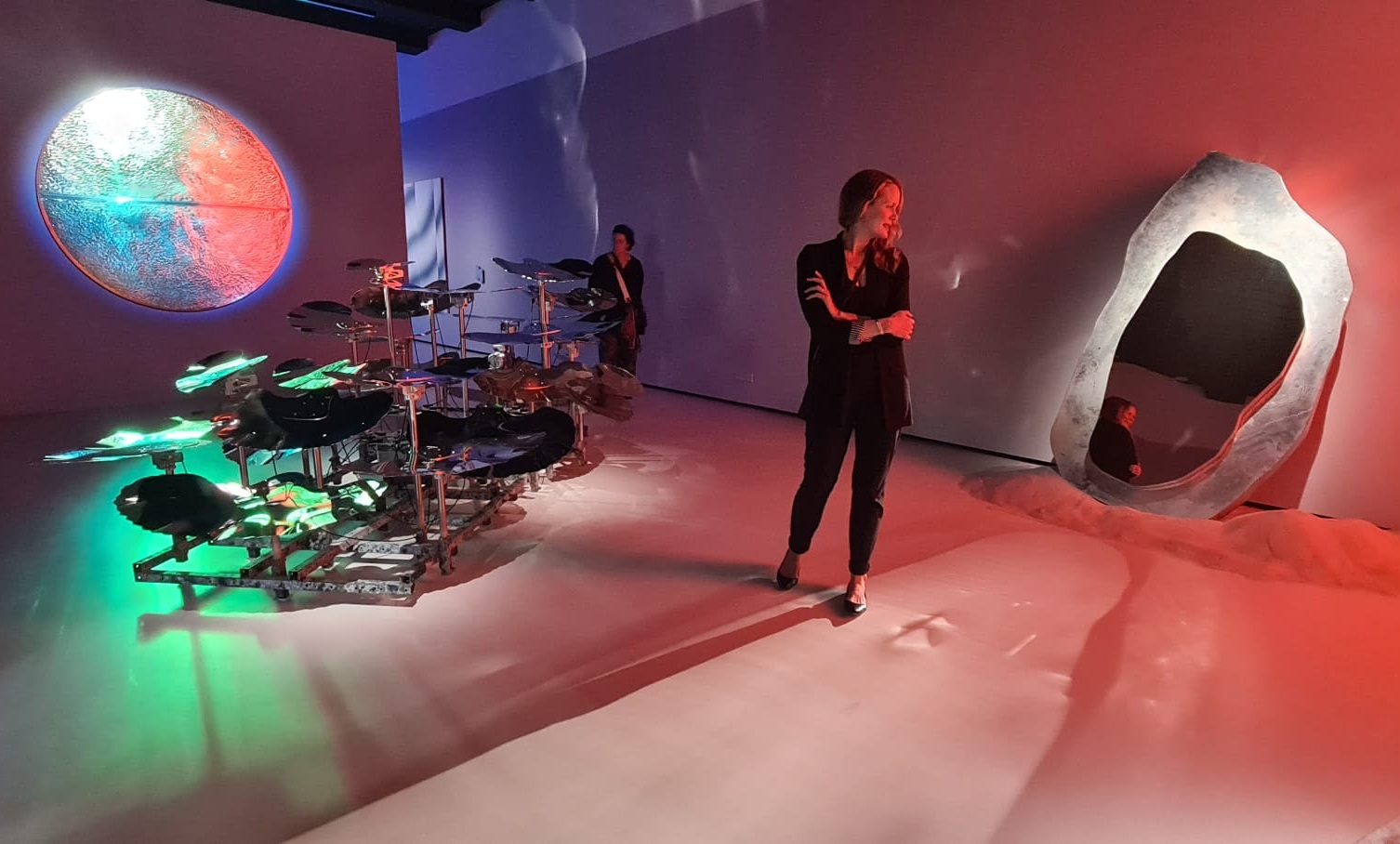 'We dompelden ons eerst onder in geluid in een donkere kamer'