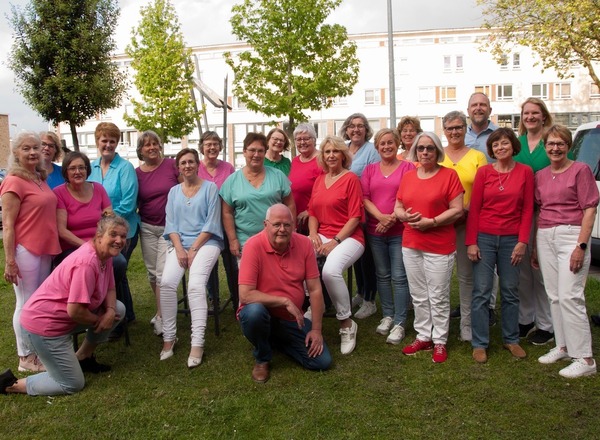 Popkoor Pleasure in het centrum van Schiedam