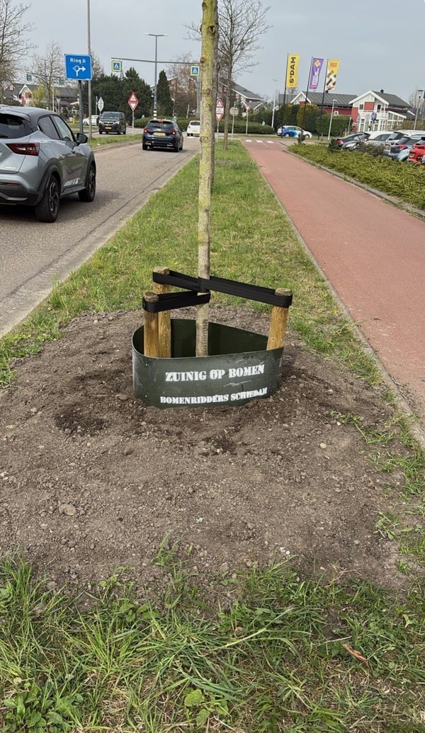 'Bomenridders Schiedam' geeft aftrap 'Maaischade-actie'