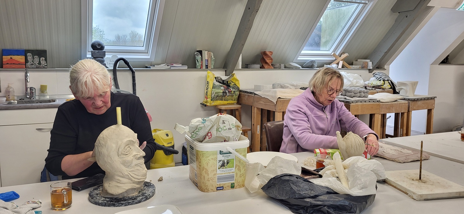 "Aan het kleien kun je zien hoe iemand is"