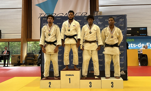 Judoka Giovanni Florencia pakt brons in Frankrijk